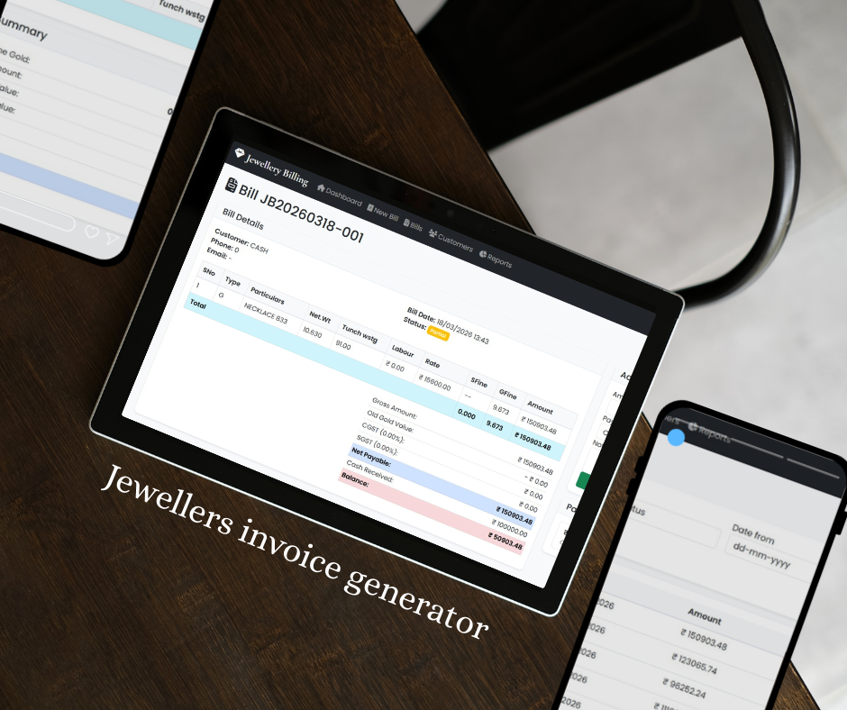 Jewellery Billing Software